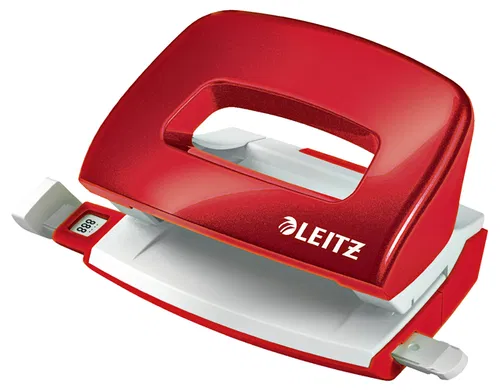 Perforator Leitz  mini 10 vel rood