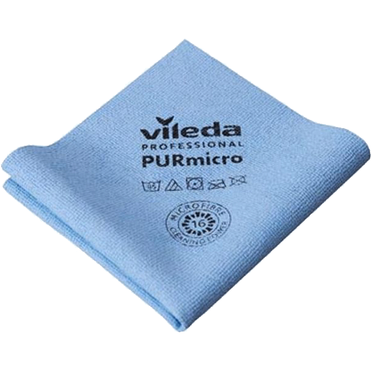 Vileda PURmicro Active Multifunctionele Doek 38x35 Blauw - 1 x 5 stuks