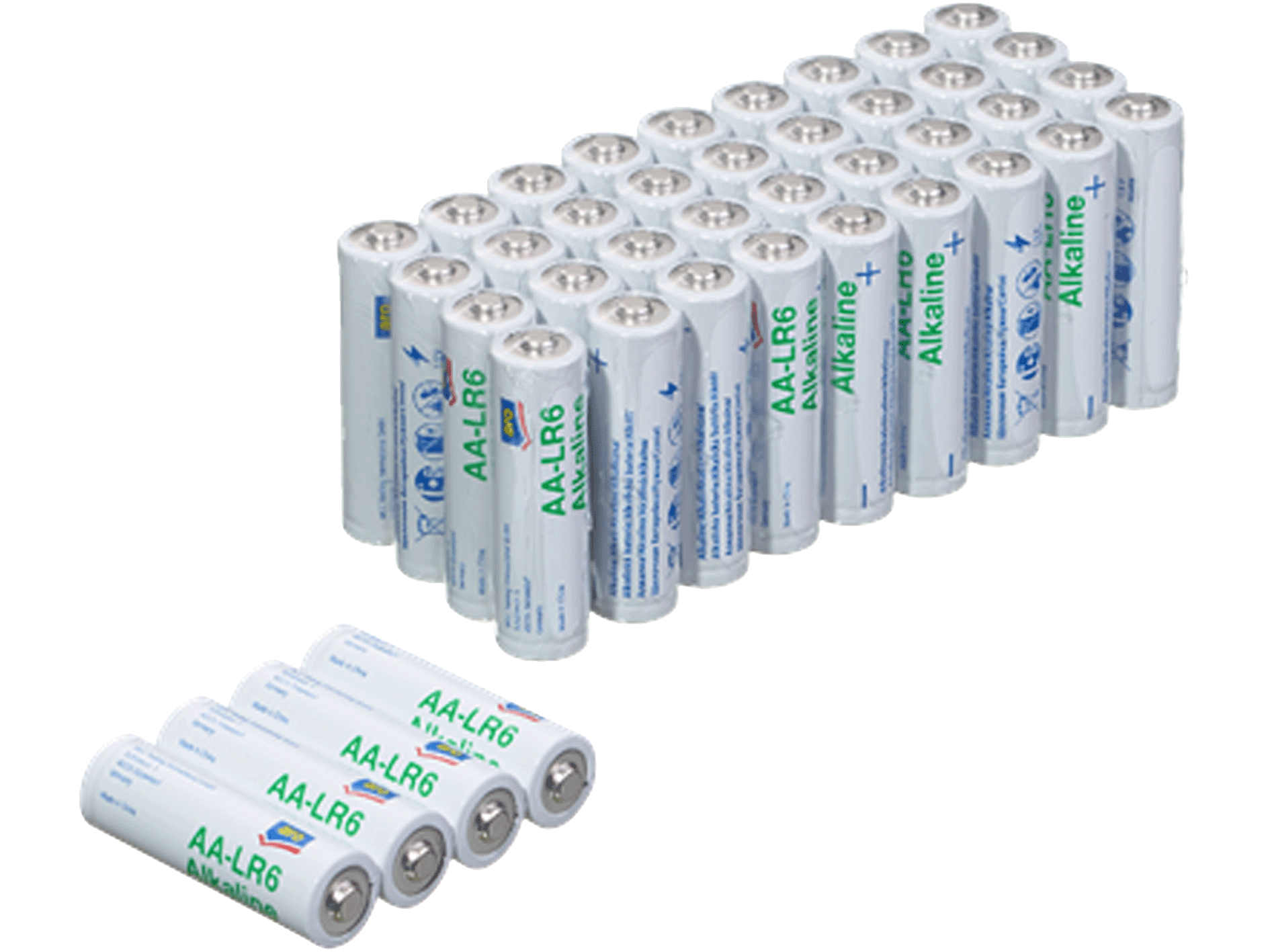 Batterijen AA - 40 stuks