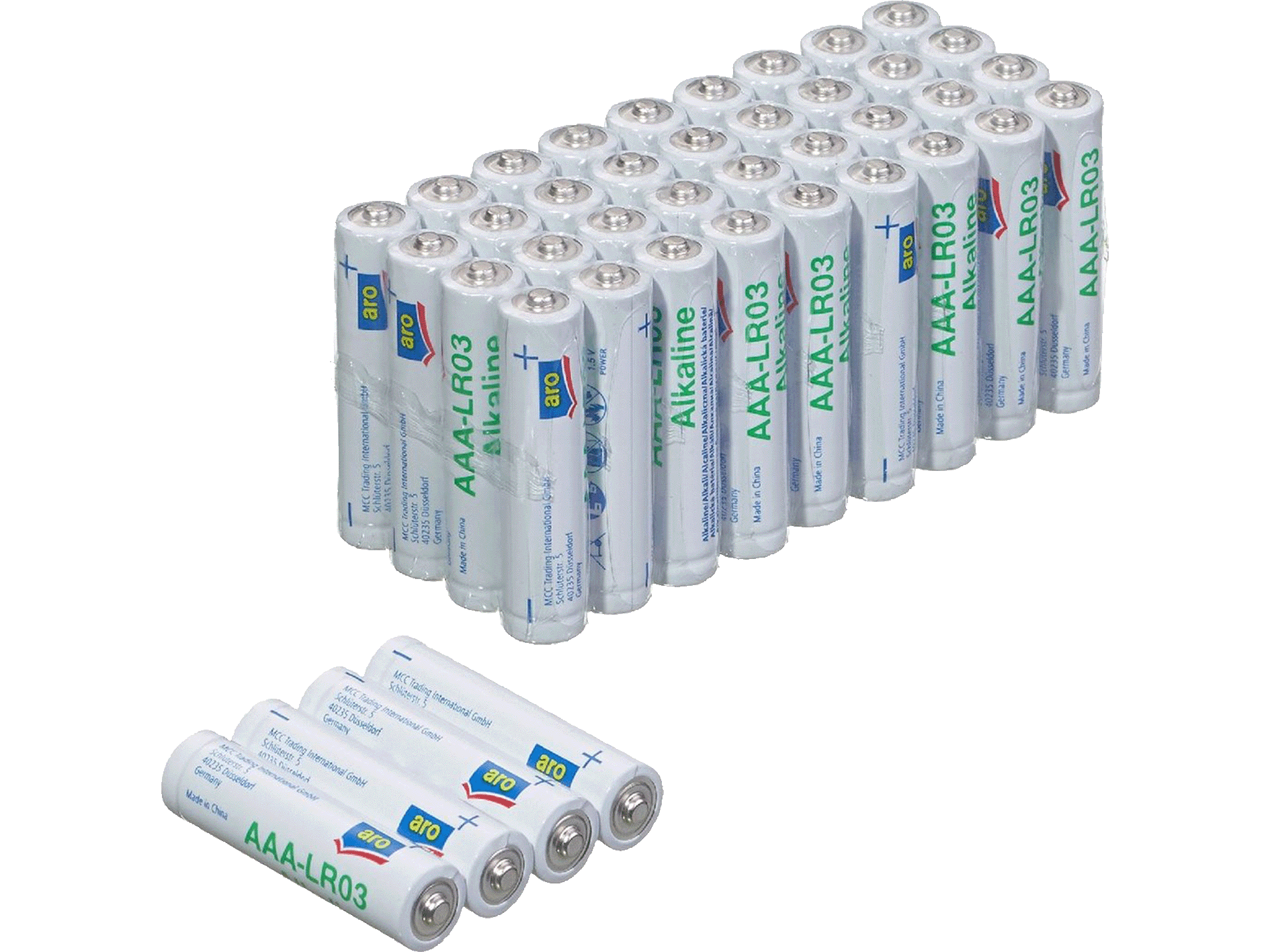 Batterijen AAA - 40 stuks