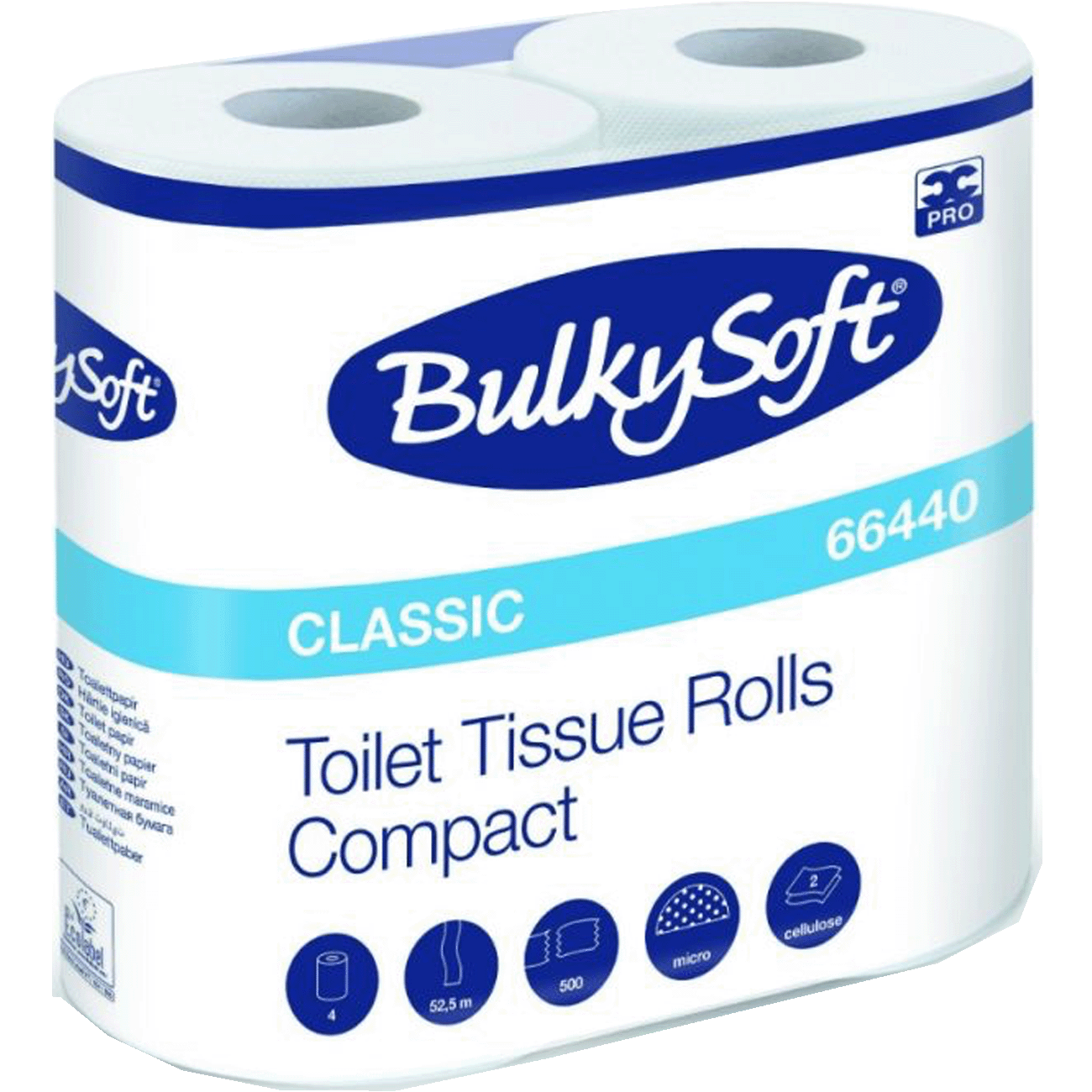 BulkySoft Toiletpapier - 40 rollen 500vel 2 laags