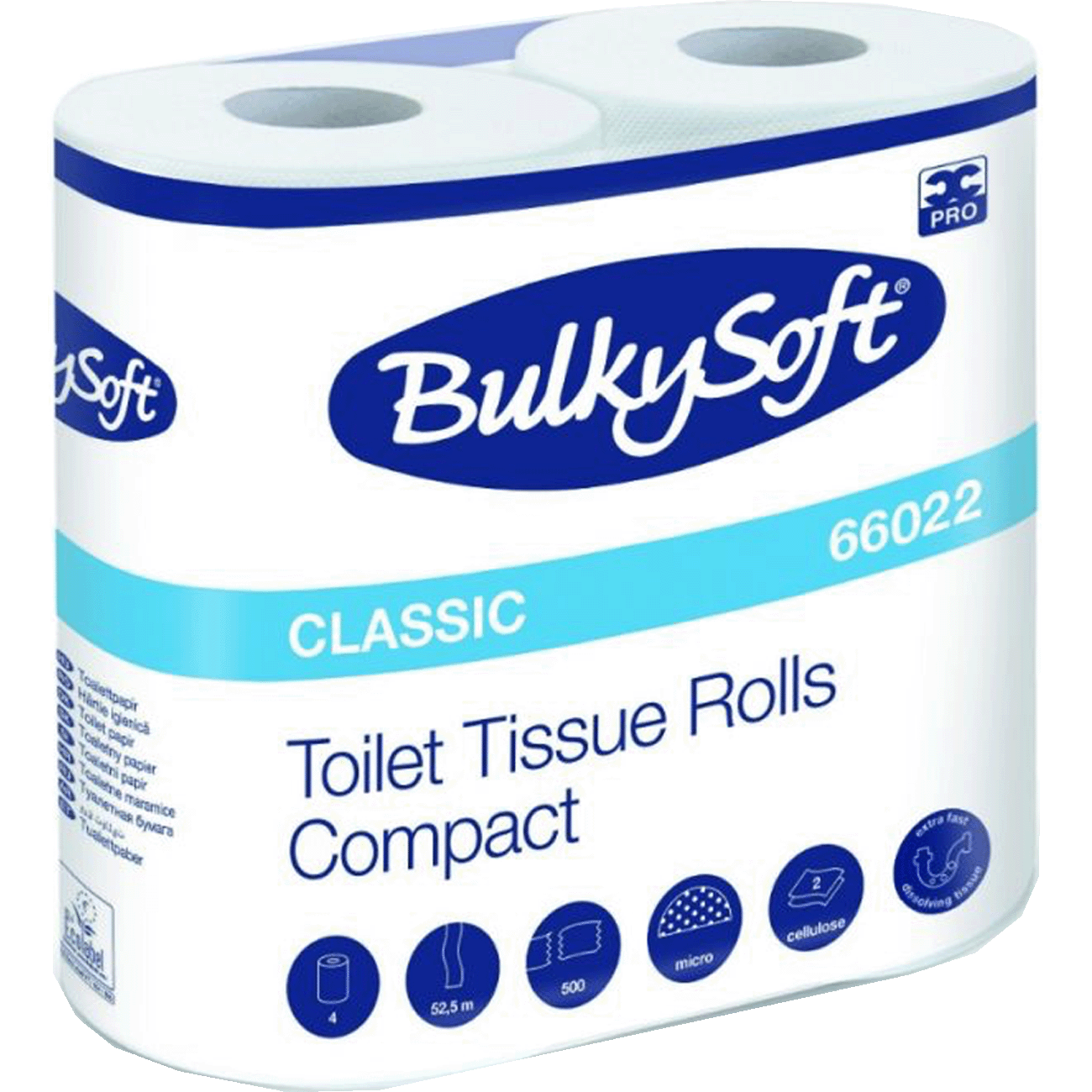 BulkySoft Toiletpapier - 40 rollen 400vel 2 laags