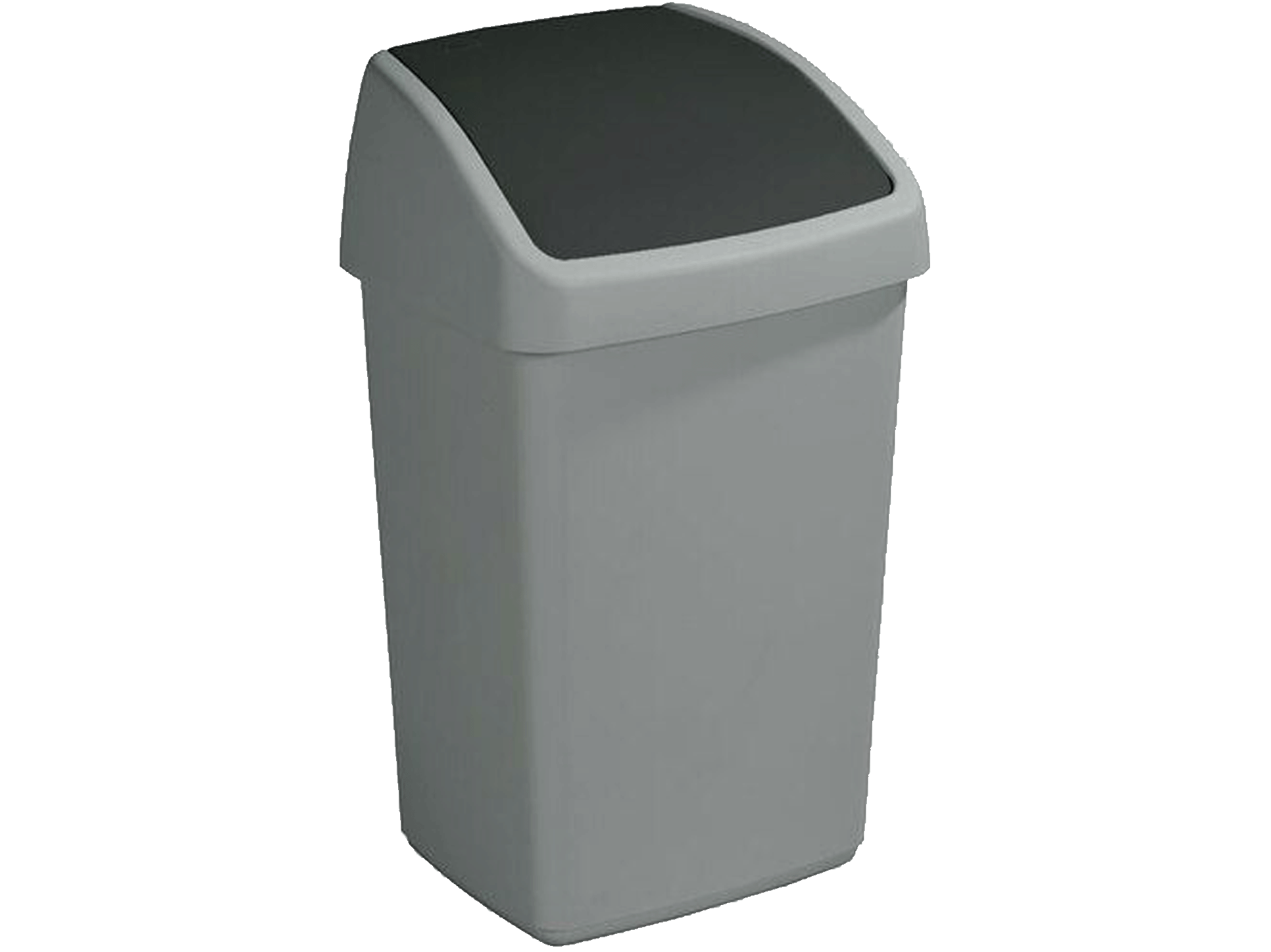 Delta Afvalbak Swing Grijs - 25L