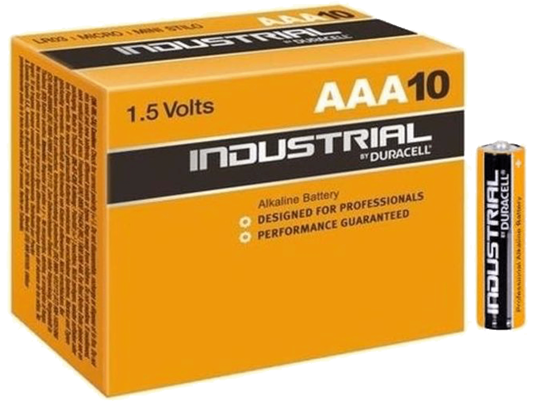 Duracell Industrial Type AAA - 10 stuks
