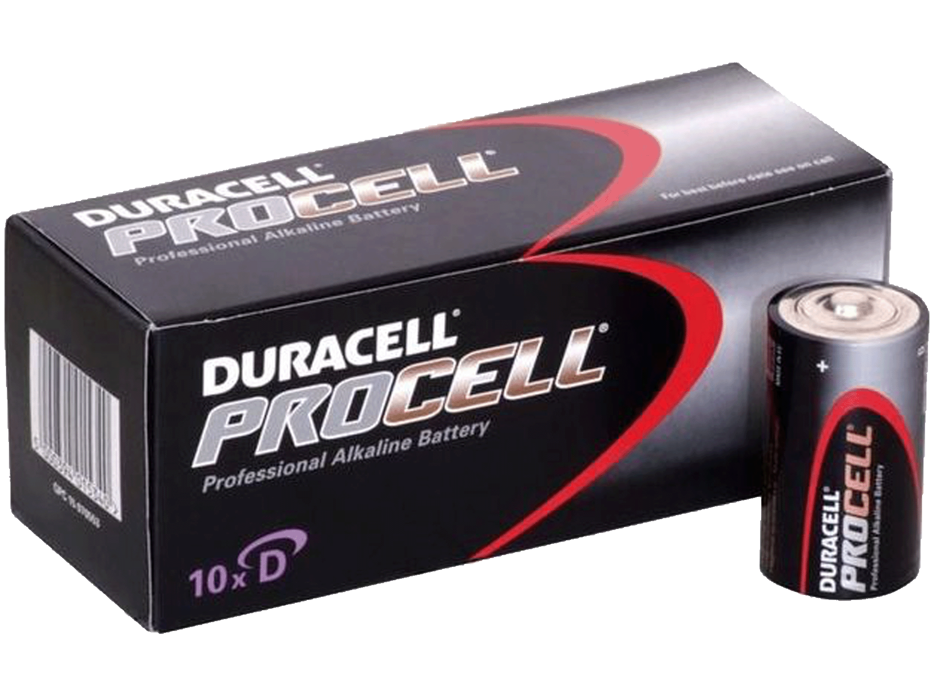Duracell Procell Batterij Plus Type D - 10 stuks