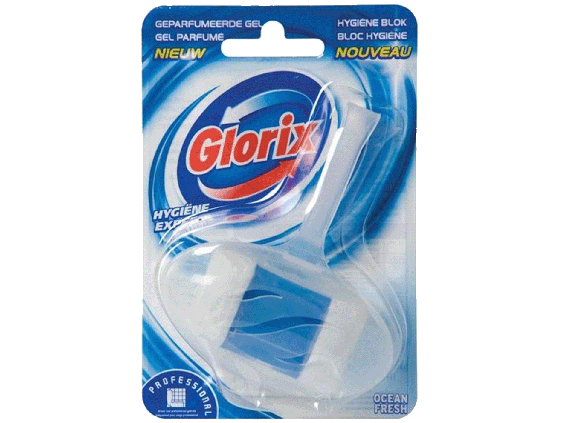 Glorix Toiletblokje Ocean Fresh -. 12 stuks
