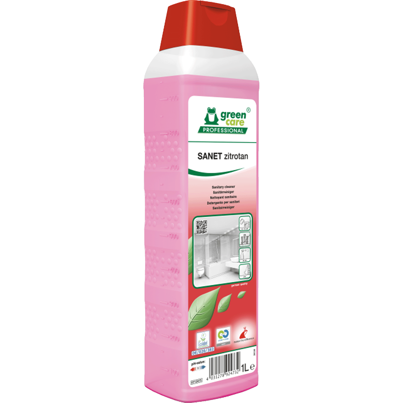 Green Care SANET Zitrotan Dagelijkse Sanitairreiniger 1L