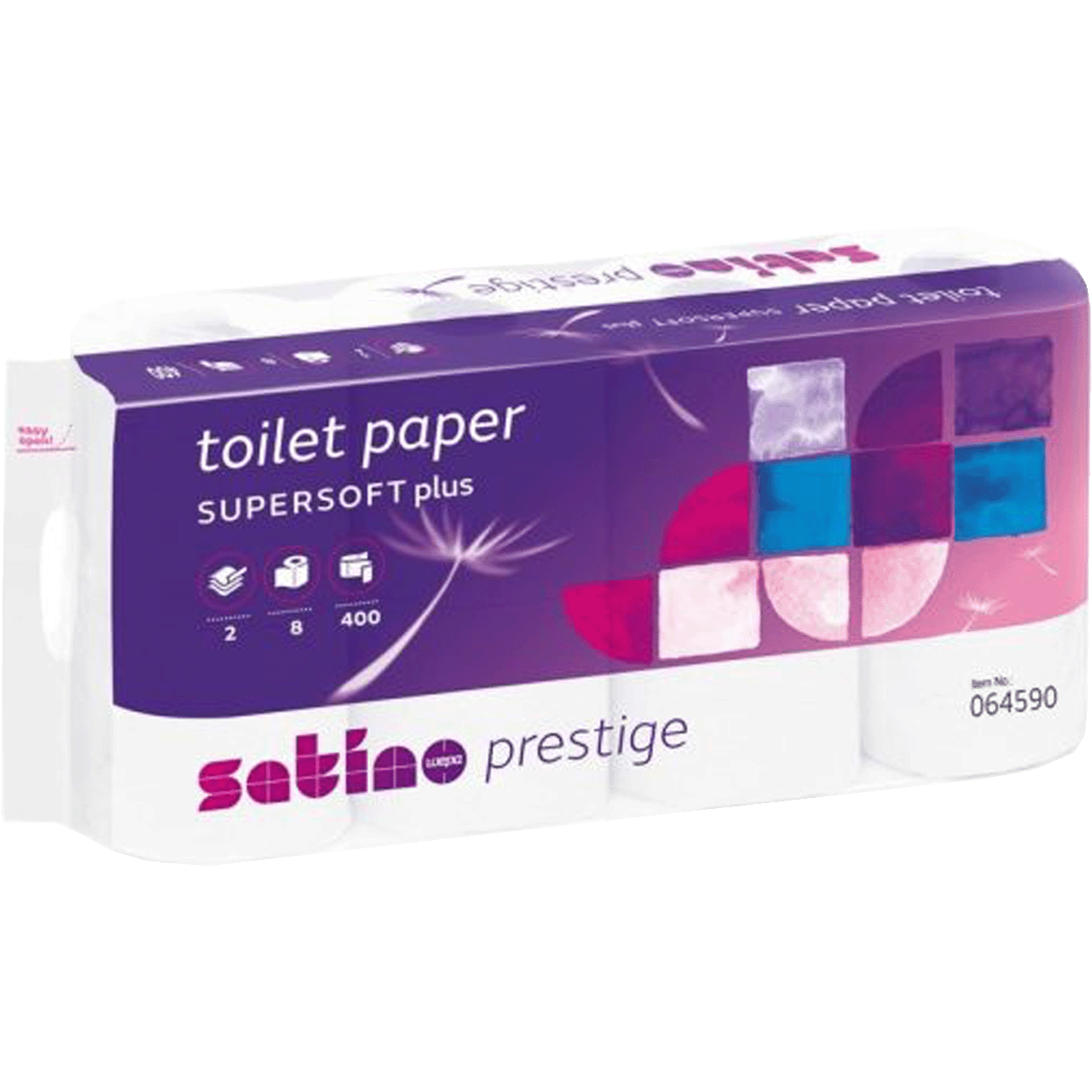 Satino Prestige Toiletpapier Supersoft Plus - 48 rollen (6x8) 2 laags