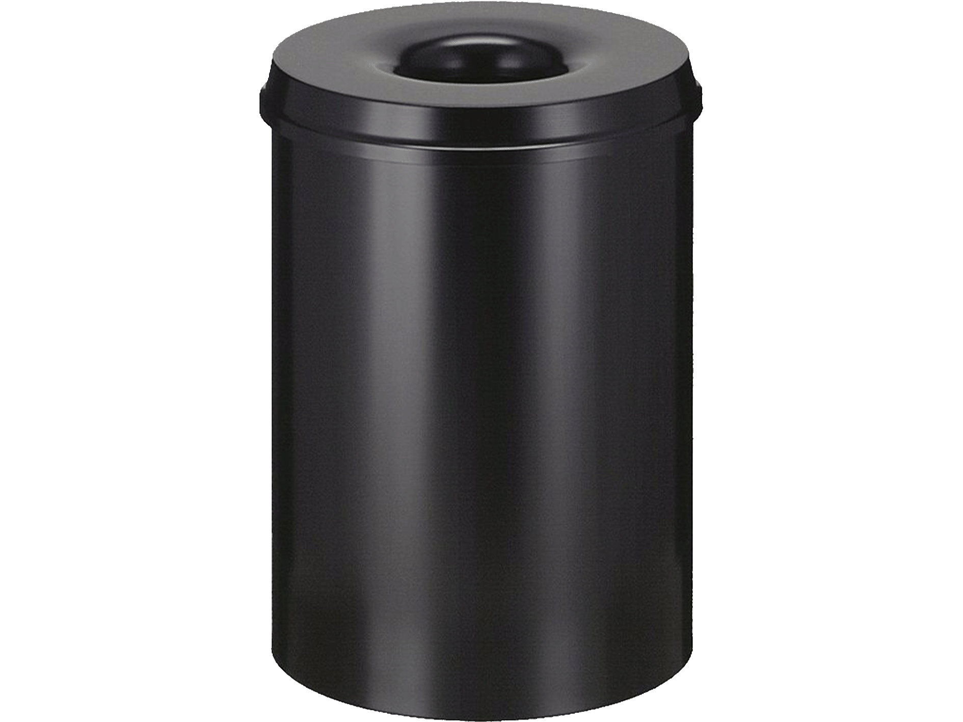 Vlamdovende Papierbak Zwart - 30L